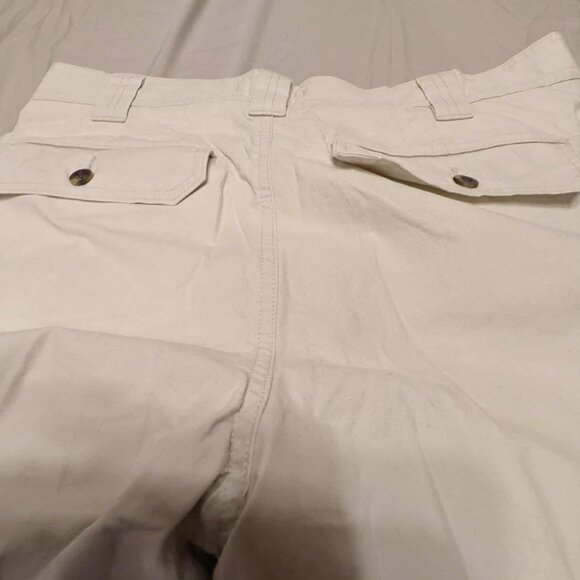 L.L. Bean Convertible Cargo Pants Mens 33 x 29 Cotton No Tags Never Washed - EUC - Picture 11 of 14